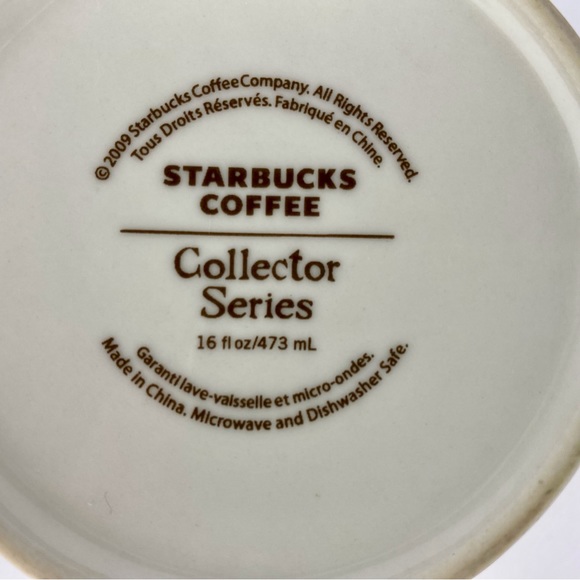 Starbucks Whistler mug, 2009 Collector Series, 16 fl oz ceramic coffee cup - Picture 8 of 8